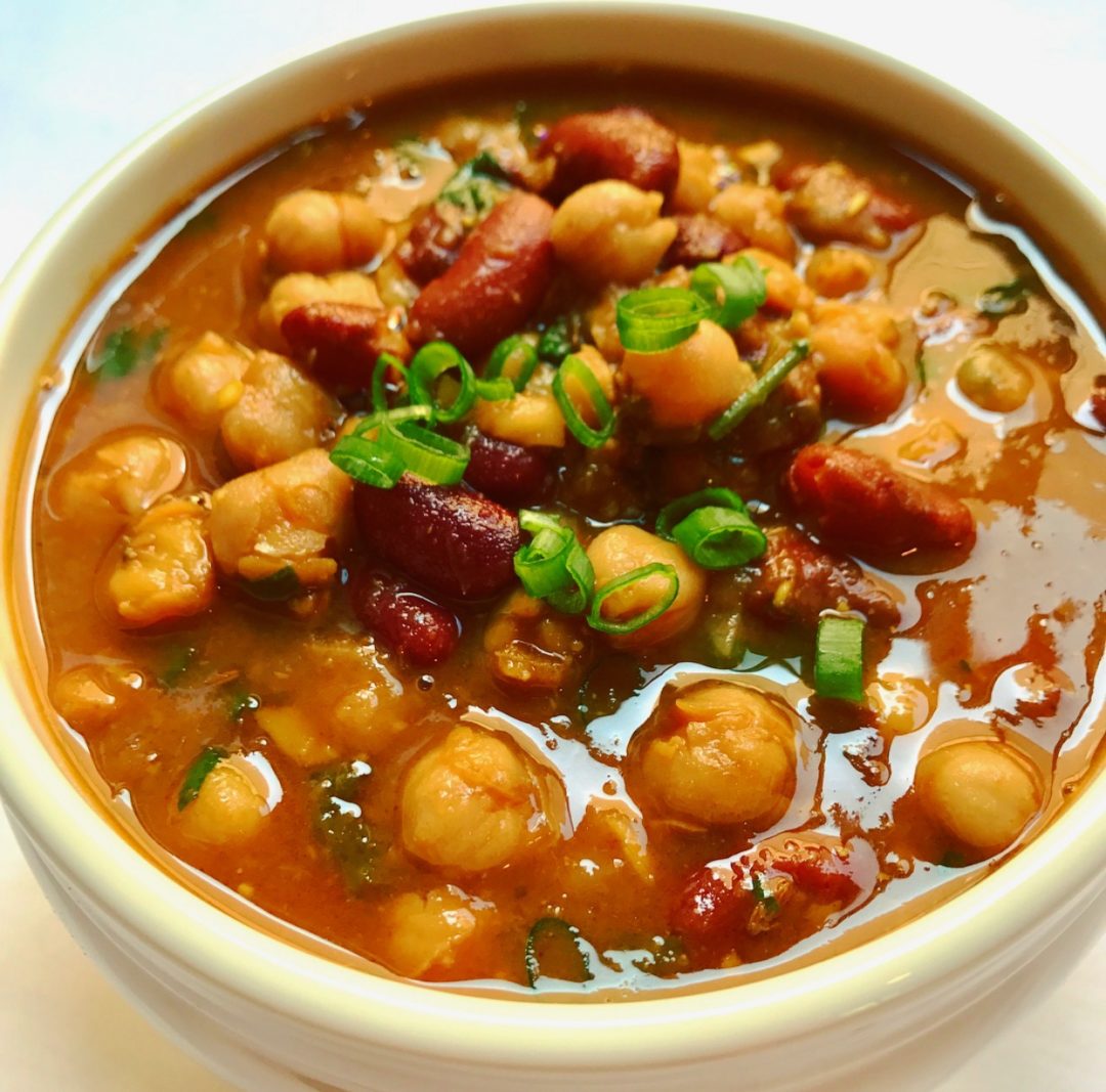 Chick Peas and Red Kidney Bean Soup Arch's Teas and Spices
