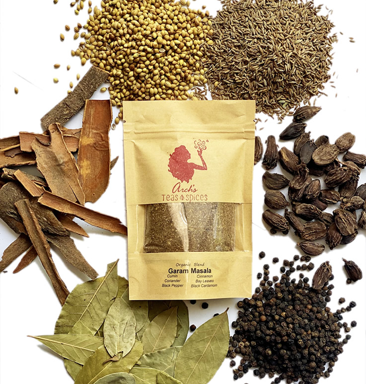 Organic Ground Garam Masala Teas and Spices